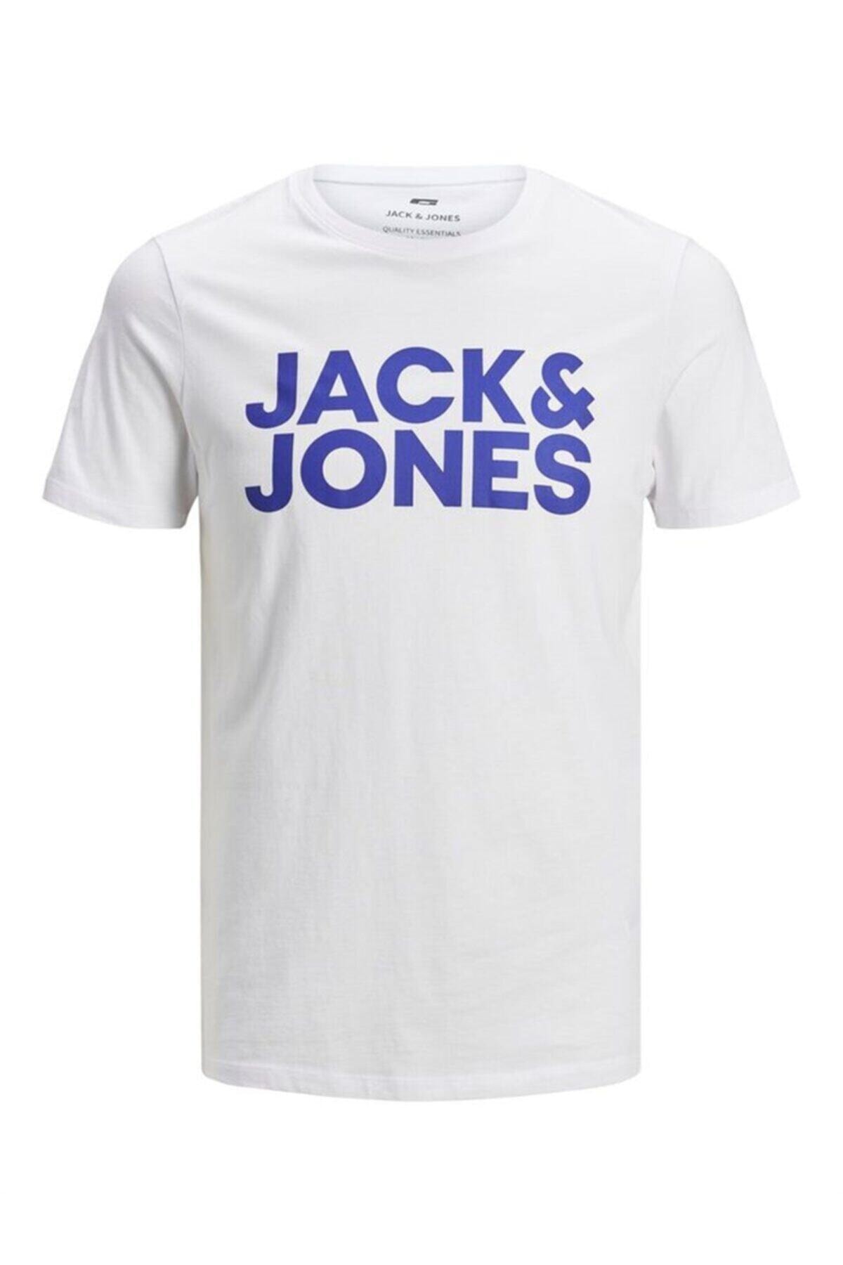 تی شرت مردانه جک اند جونز مدل Jack and Jones Logo T-Shirt کد 12151955-2