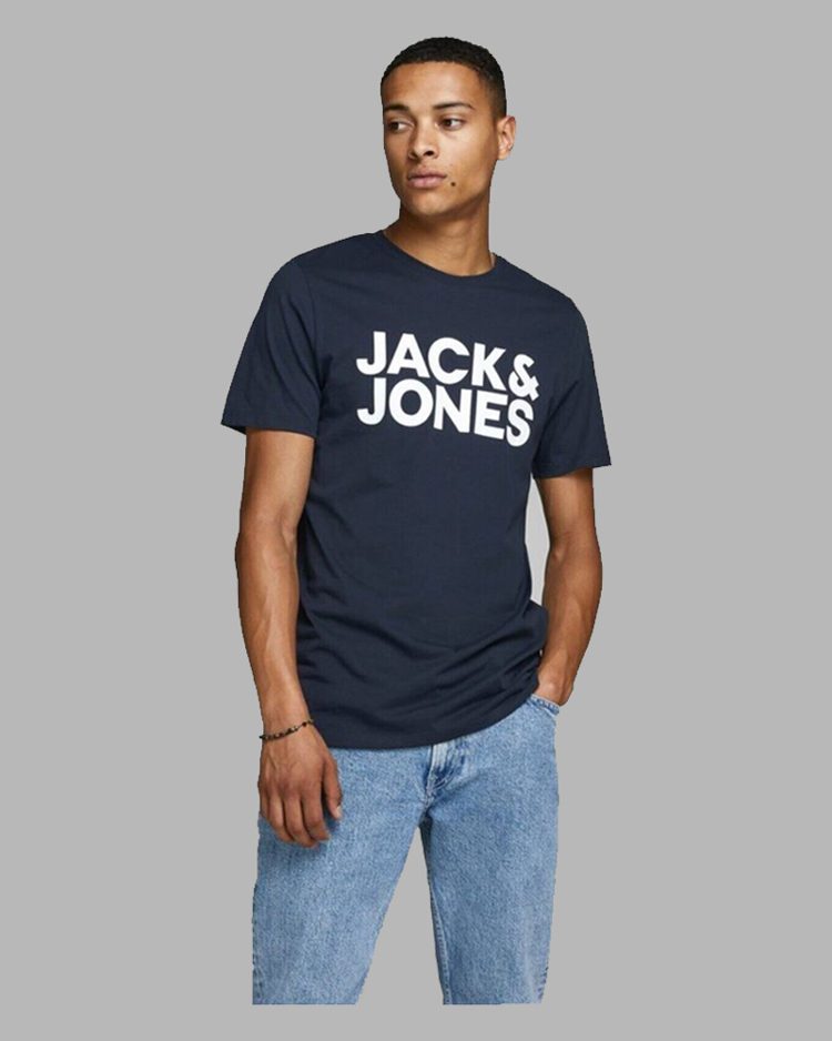 تی شرت مردانه جک اند جونز مدل  Jack and Jones Logo T-Shirt کد 12151955