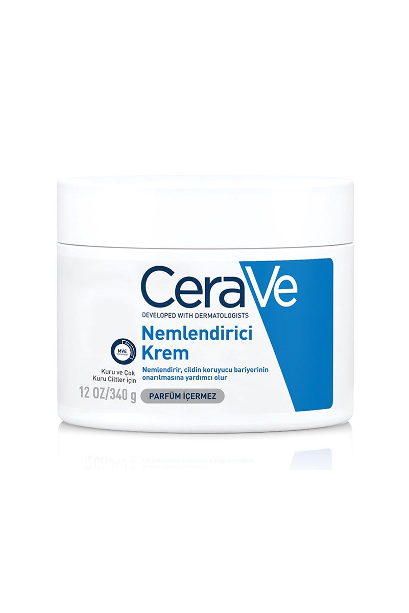 کرم مرطوب کننده CeraVe مخصوص پوست خشک مقدار ۳۴۰ گرم