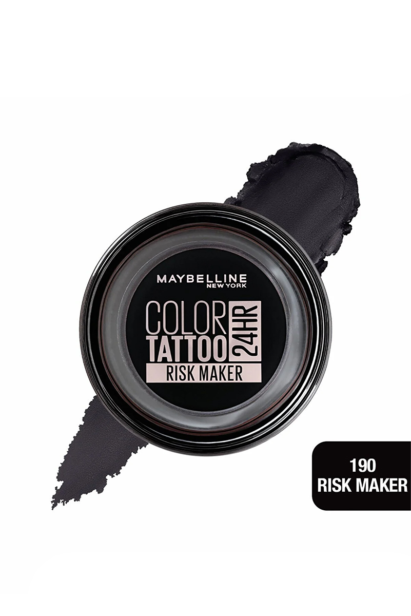 سایه چشم میبلین مدل Color Tattoo کد 190 Risk Maker